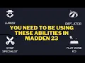 The best abilities to use at every position Madden 23 Ultimate Team