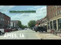 Driving through Ames IA