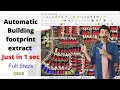 automatically Building Footprint digitization in qgis MapFlow how to Auto digitize in qgis gtt