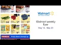 Walmart weekly flyer May 14 - May 20