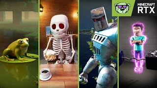 Minecraft RTX: Best of Realistic Minecraft Animations And Behind The Scenes