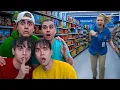 We Spent 24 Hours OVERNIGHT In Walmart