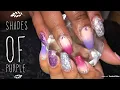 Acrylic Nails Tutorial Purple Ombre Nails