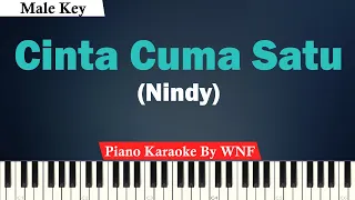 nindy cinta cuma satu karaoke piano male key cowok