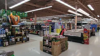90 s neon Grocery store Washington Yoke s Foods