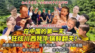 芬兰表妹一家第一次来川西被美到窒息！牦牛肉锅初体验爱到汤都喝光！海报3000米高山采蘑菇开心爆炸！