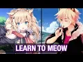 Download Lagu 【Nightcore】↬ Learn To Meow (Switching Vocals / Lyrics)