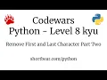 Codewars - Python
