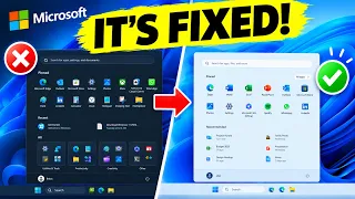 Microsoft FINALLY Fixed the Windows 11 Start Menu