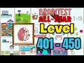 Brain test all star level 401 - 450 walkthrough
