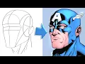 How to Draw a Head Using a Template