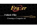 Frazer Tutorial - Creating a Craigslist Ad
