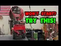 Troy Built Super Bronco Tiller Won t Start