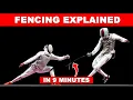 How to Play Fencing for Beginners All Rules in 9 Minutes