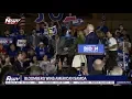 PROTESTERS CHARGE BIDEN Protesters RUSH STAGE during Biden event