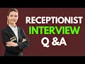 Top 20 Receptionist Interview Questions and Answers for 2026