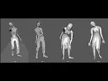 zombie walk animations