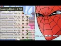 Marvel Tokon Day 1 labbing and Spider-Man Combo Trials and Level up Missions