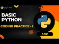 NXTWAVE Python Coding Practice - 1 2 3 Source Codes