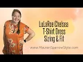 LuLaRoe Chelsea Sizing Fit feel of this all-new t-shirt dress especially for plus-size