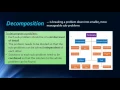 Edexcel GCSE Computer Science Decomposition - Topic 2 OLD COURSE