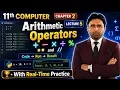 Arithmetic Operators 11th Class Computer Science Chapter 2 Python Programming Qais Ali Khan