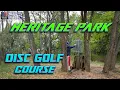 Disc Golf at Heritage Park