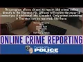 Online Crime Reporting