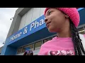 Roller skating at Walmart