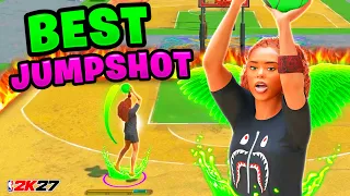 NEW BIGGEST GREEN WINDOW JUMPSHOT ON NBA 2K27 BEST JUMPSHOT NBA 2K27 HOW TO SHOOT IN NBA 2K27