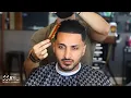 How to Cut a Brushback - Mid Fade