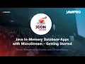 JCON2019 - Java In Memory Database Apps with MicroStream