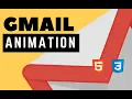 Gmail Loading Animation Using HTML CSS