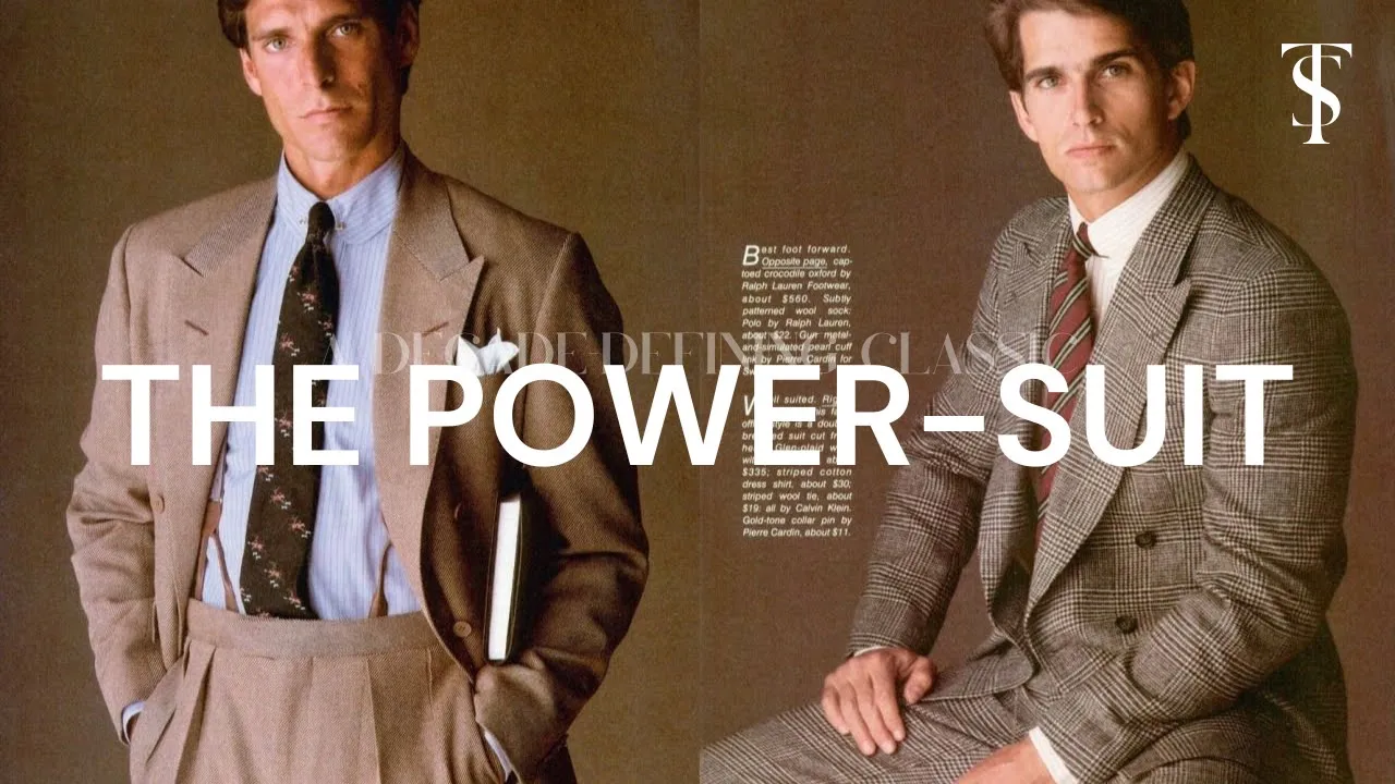The Power-Suit: One of The Greatest Fashion Trends Ever | The Studio