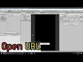 How to open URL in unity