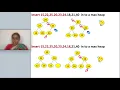 12 3 Binary heaps - Insertion in max heap