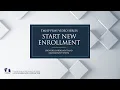 Start New Enrollment