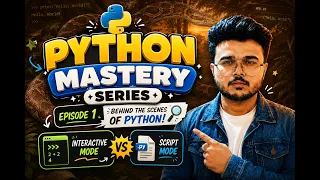 Python Tutorial for Beginners Chapter 1 Python Interpreter Interactive Mode vs Script Mode