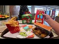 MCDONALDS POV CHICKEN NUGGET GRINCH MEAL GRINCH SALT FRENCH FRIES SPECIAL SOCKS EATING CHRISTMAS VID