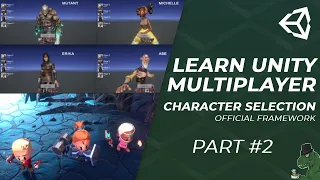 How To Make A Unity Multiplayer Character Selection Menu - Part 2