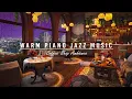 Download Lagu Warm Jazz & Cozy Coffee Shop Ambience ☕ Relaxing Jazz Instrumental to Relax, Sleep, Work