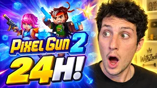 He JUGADO 24H al NUEVO PIXEL GUN 2 MOBILE y es INCREÍBLE