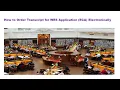 How to Order Transcript for WES Application ECA Electronically