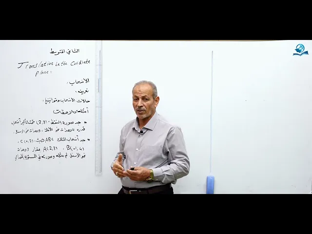 الانسحاب - مادة الرياضيات للصف الثاني المتوسط