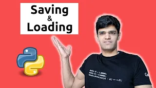 PICKLING Saving and Loading models A Beginner s Guide to AI in Bioinformatics with Python
