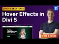 Creating Hover Effects in Divi 5 Interactive Design Tutorial
