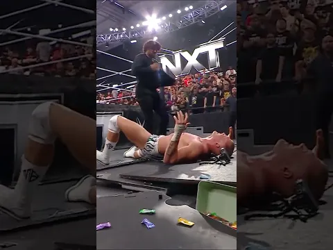 THROUGH THE TABLE 😱😱 #WWENXT