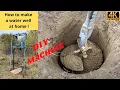 Download Lagu Zelfgemaakte boormachine voor waterputten, hoe maak je thuis een waterput DIY - 4K