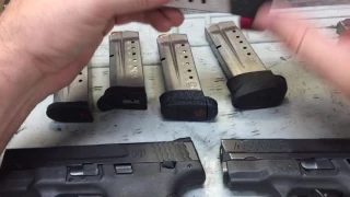 M P Shield magazine base pads from Strike Industries Hyve Tech NDZ