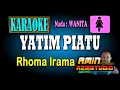 Lagu YATIM PIATU Rhoma Irama KARAOKE Nada WANITA